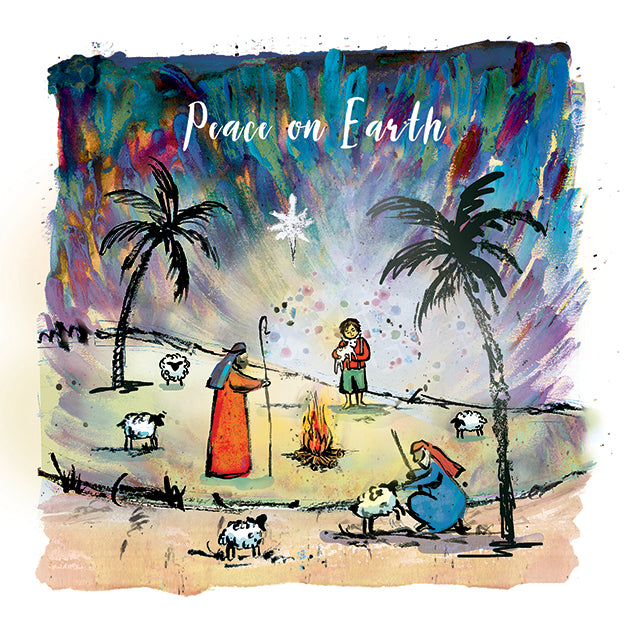 Peace on Earth Christmas Card