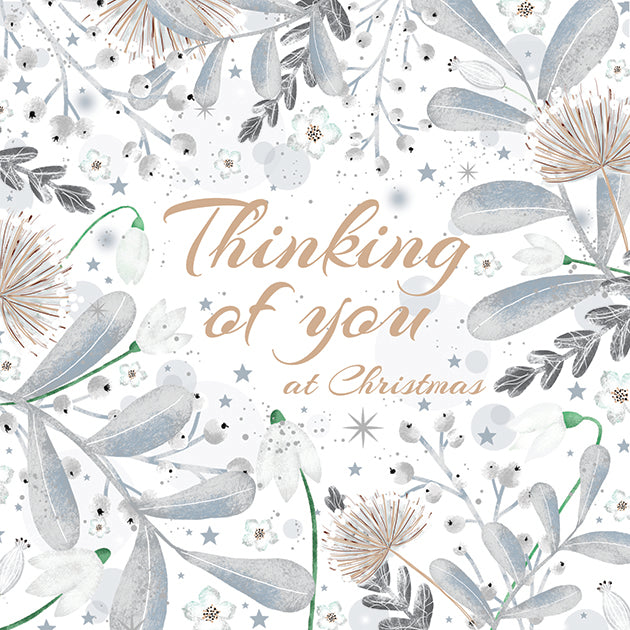Thinking of You at Christmas (Single Card)