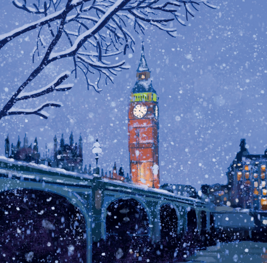 Big Ben Christmas Card