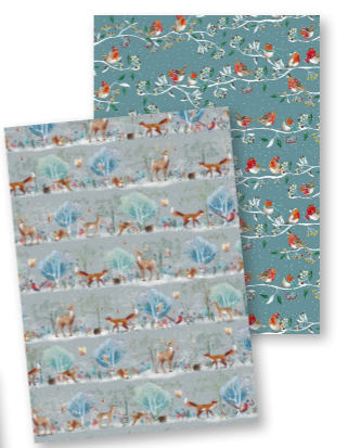 Christmas Wildlife Gift Wrap